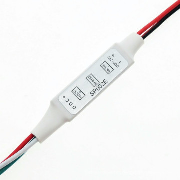 SP002E 3 Chave Mini Controlador RGB Micro-Controlador para DC5-24V Pixels Sonho Cor WS2811 WS2812B LED Strip para 2048 pixels